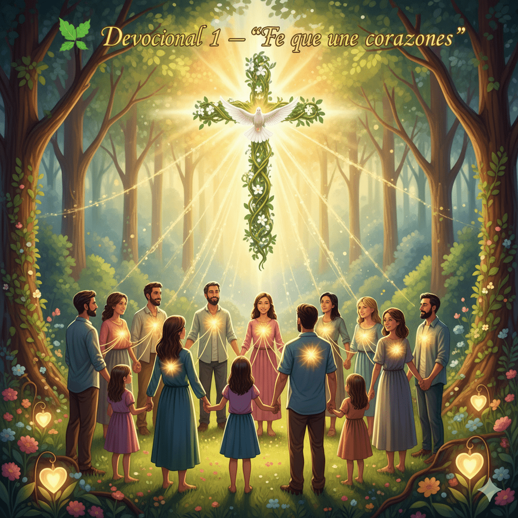 🌿 Devocional 1 Fe que une corazones